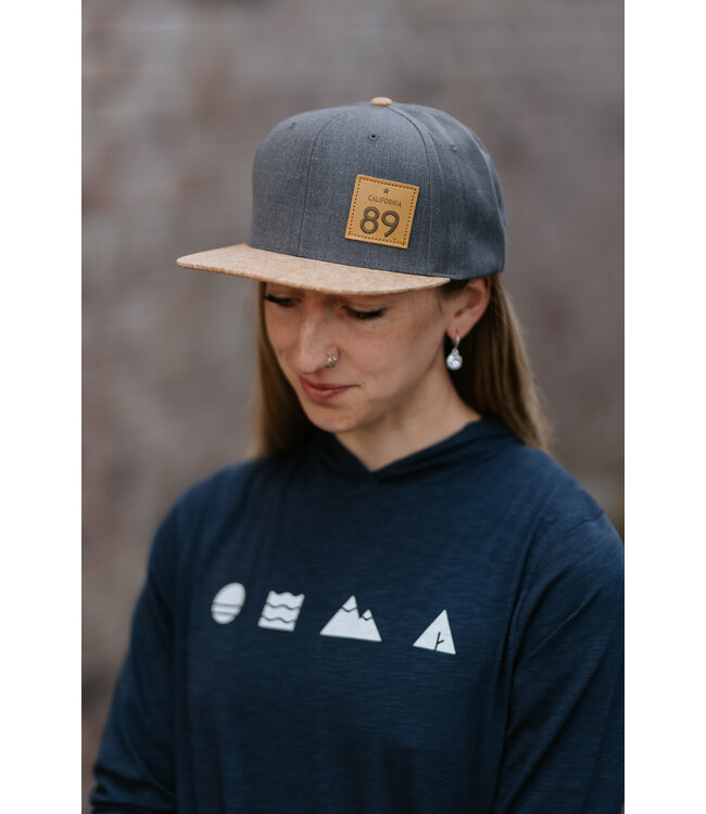 California 89 California 89 Wool & Cork Snapback