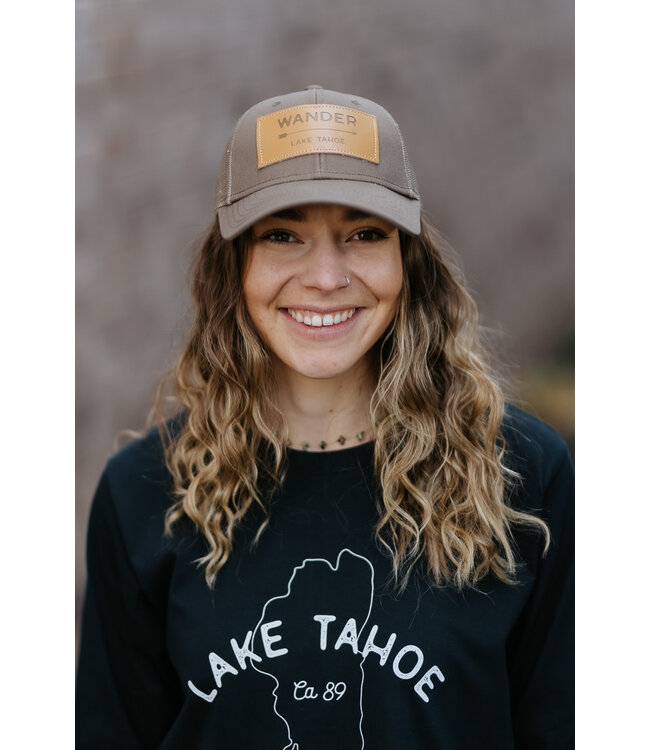 California 89 Magnificent 7 Panel Trucker Cap with Wander Patch