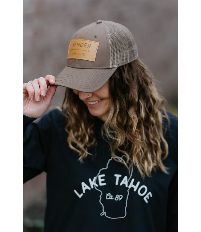 California 89 Magnificent 7 Panel Trucker Cap with Wander Patch