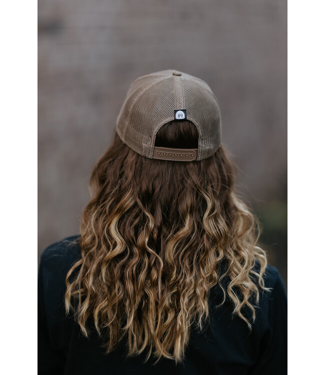 California 89 Magnificent 7 Panel Trucker Cap with Wander Patch