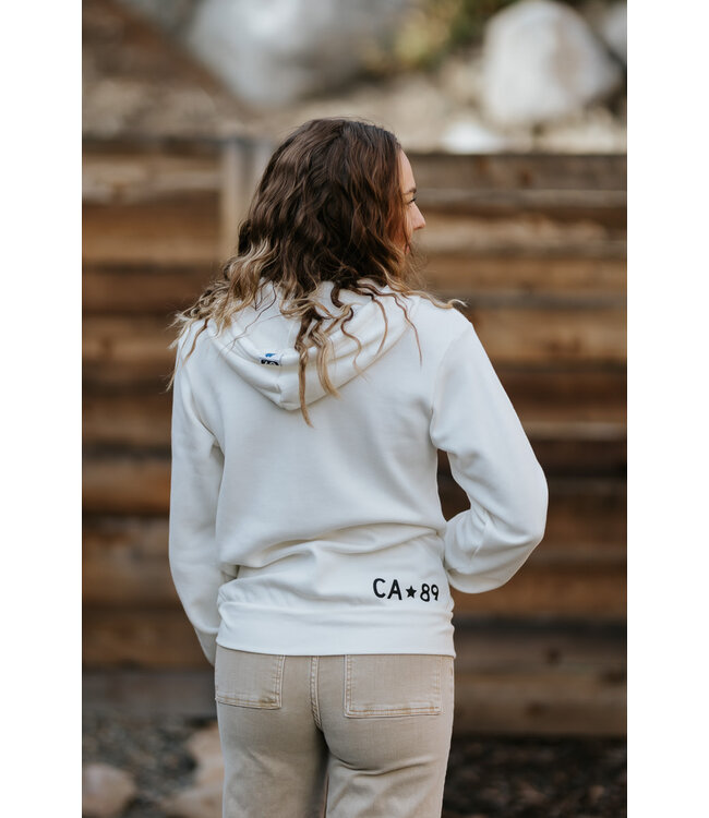 California 89 Unisex Love Blue Zip-Up Hoodie