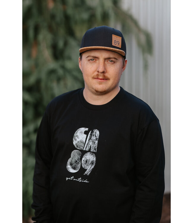 California 89 Men's Long Sleeve Tree Ring T-Shirt