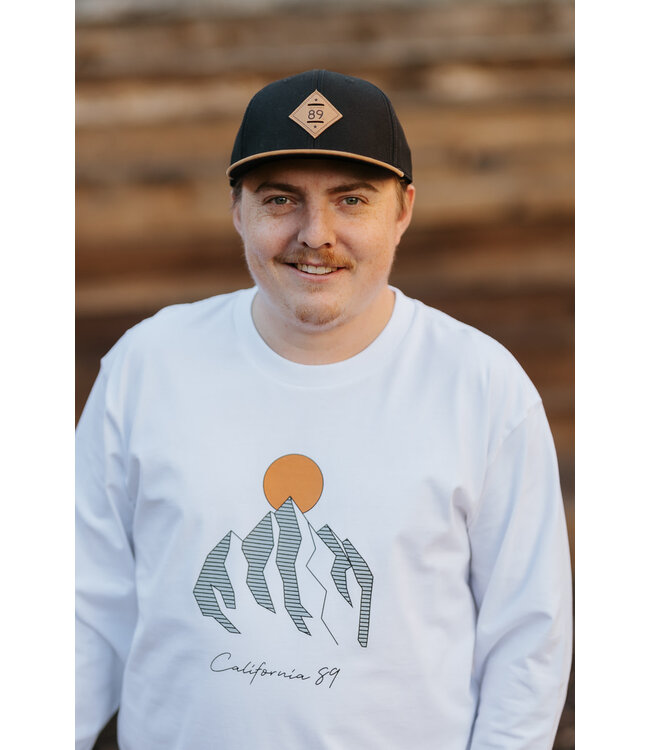 Men's Long Sleeve Mountain Sunrise T-shirt