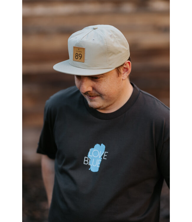 California 89 Men's Short Sleeve Love Blue T-Shirt