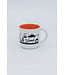 California 89 CA89 Coffee Mug with Wall Graphic