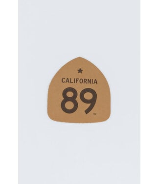 California 89 Leather CA*89 Shield Patch
