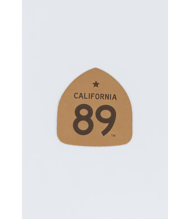 California 89 Leather CA*89 Shield Patch