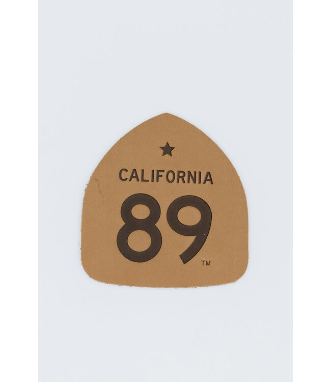 California 89 Leather CA*89 Shield Patch