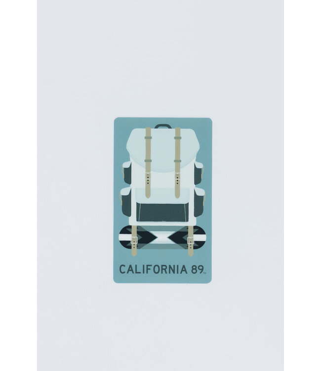 CA89 Backpacker Sticker