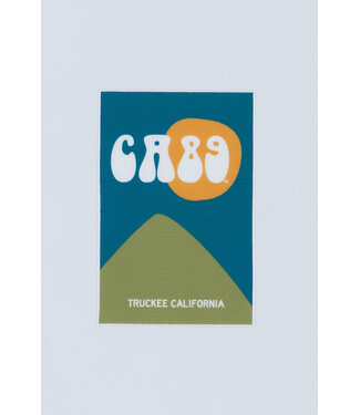 CA89 Moon & Mountain Sticker