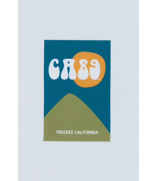 CA89 Moon & Mountain Sticker