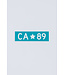 California 89 CA*89 Sticker - Teal
