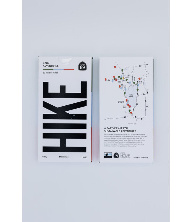 California 89 CA89 HIKE cards