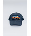 California 89 Trucker Hat with Mountain & Sky Rubber Patch