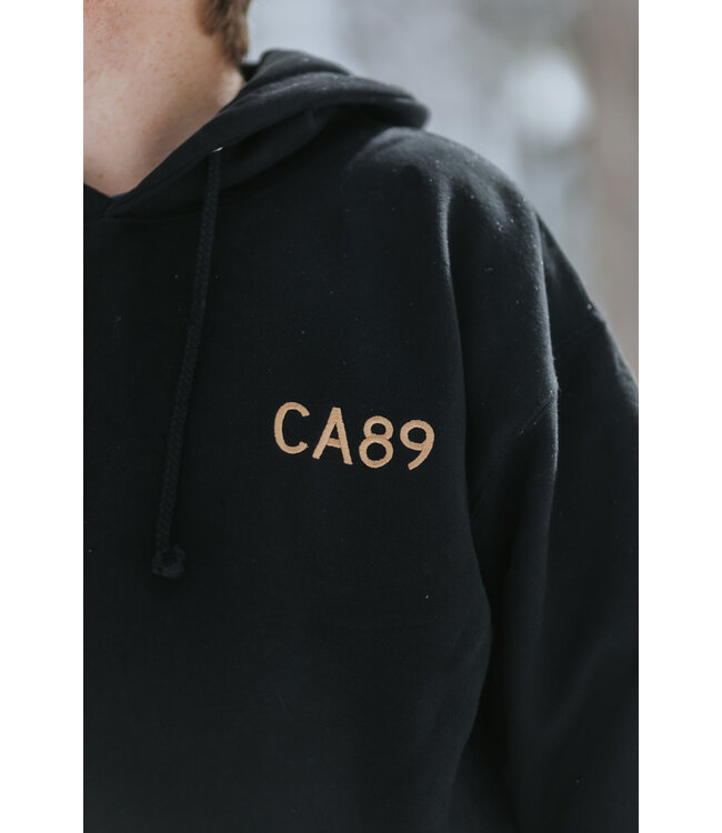 Unisex Sweatshirt with  CA89 and Tree on Sleeve