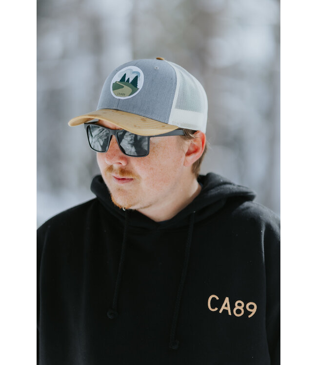 California 89 Trucker Hat with Winding Road Patch