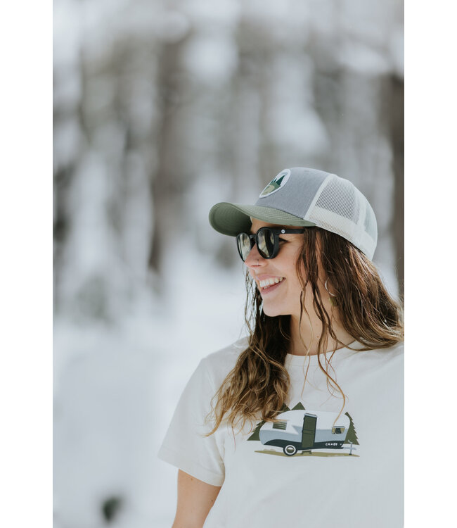 California 89 Trucker Hat with Winding Road Patch