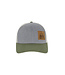 California 89 California 89 Trucker Hat, Heather Grey, Army & Off white