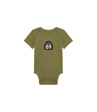 California 89 Baby Short Sleeve Shield Onesie