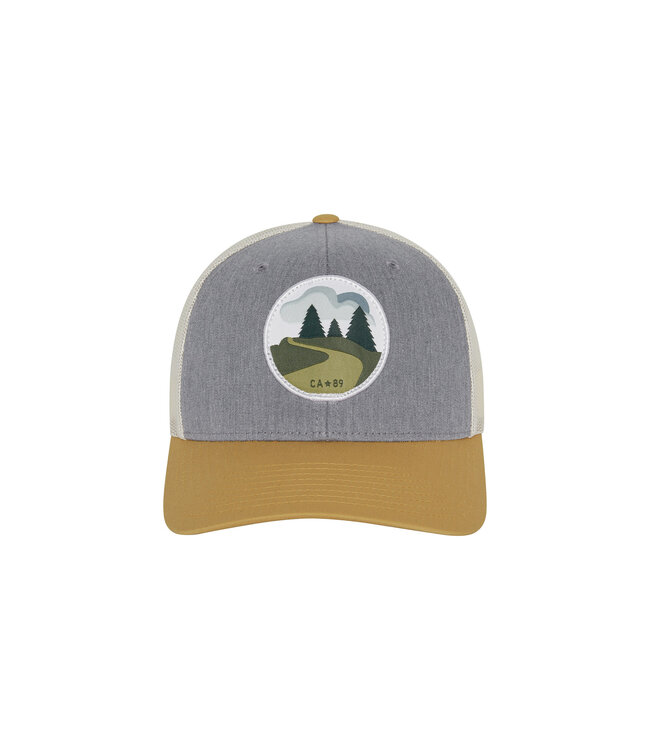 California 89 Trucker Hat with Winding Road Patch