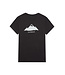 California 89 Kid's Short Sleeve T-Shirt Shield Front, Mountain Back