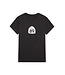California 89 Kid's Short Sleeve T-Shirt Shield Front, Mountain Back