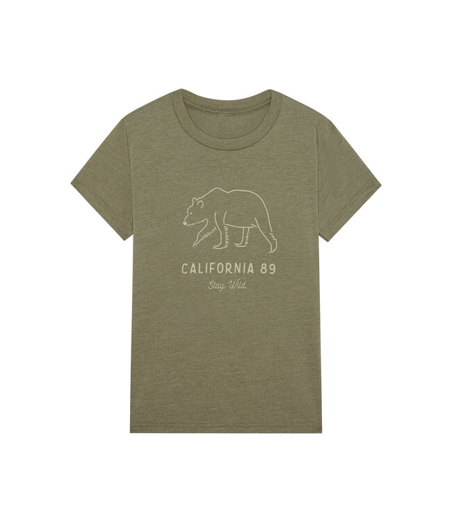 California 89 Kid's Short Sleeve Stay Wild T-Shirt