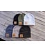 California 89 CA89 Leather Patch Cuffed Beanie