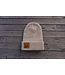 California 89 Waffle Cuffed Beanie with CA 89 Leather Shield