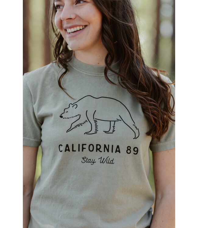 California 89 Unisex Short Sleeve Stay Wild