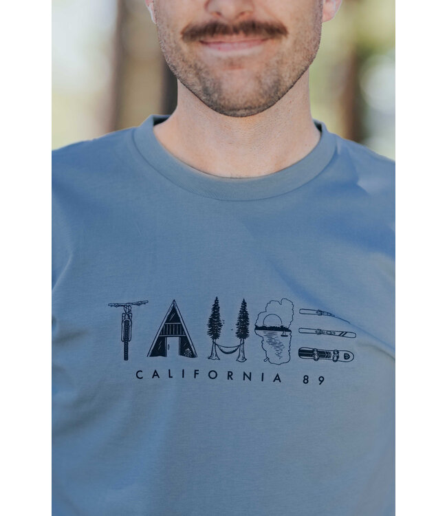 California 89 Men's Short Sleeve Tahoe Lifestyle T-Shirt