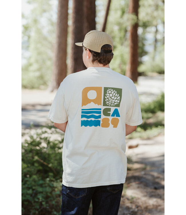 California 89 Unisex Short Sleeve CA89 Blocks