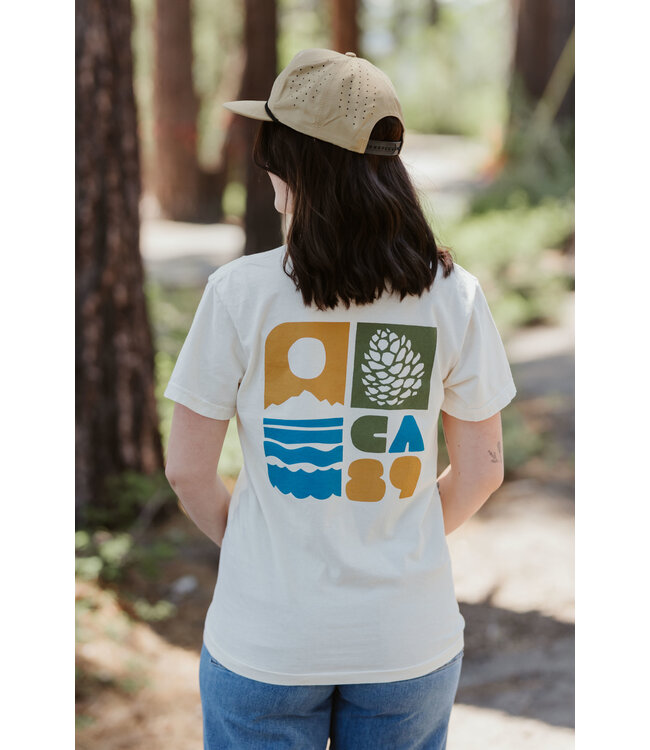 California 89 Unisex Short Sleeve CA89 Blocks