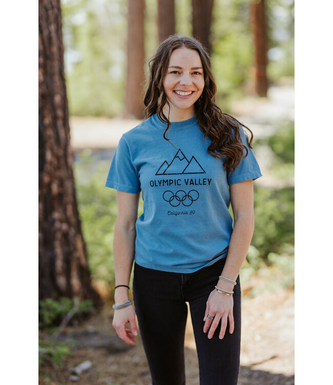 California 89 Unisex Short Sleeve Olympic Valley T-Shirt