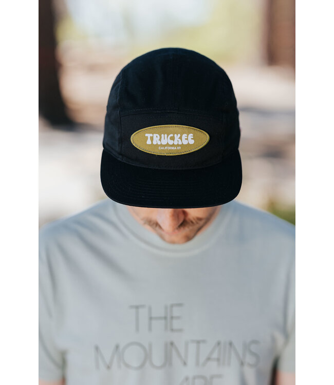 California 89 Truckee Patch 5 Panel Strapback Black O/S