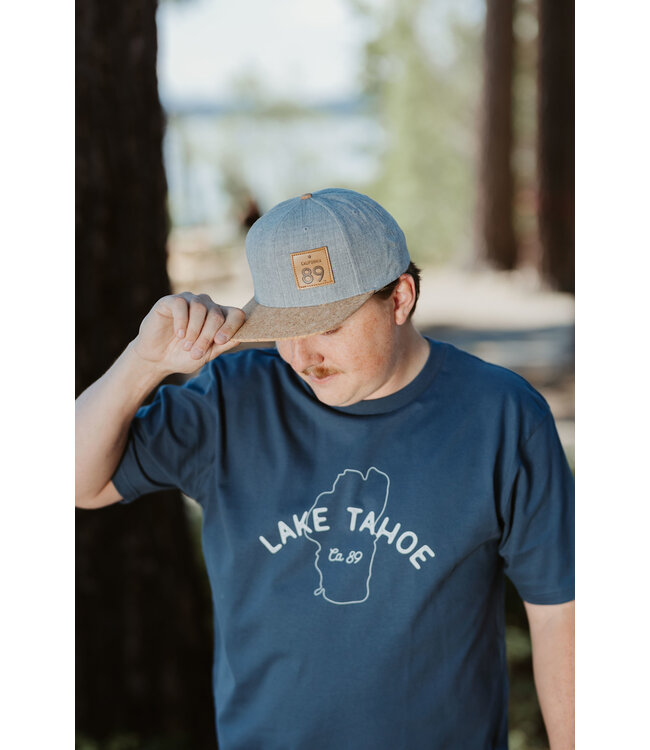 California 89 Men's Short Sleeve Lake Tahoe T-Shirt