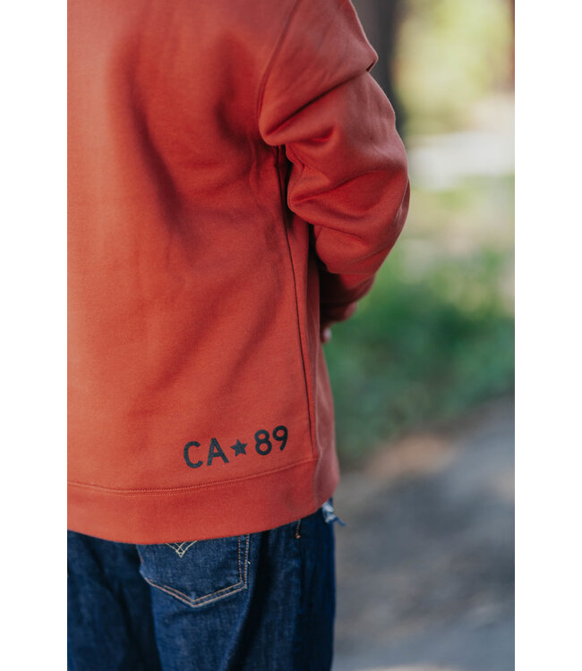 California 89 Unisex Relax Crewneck with California 89 Shield