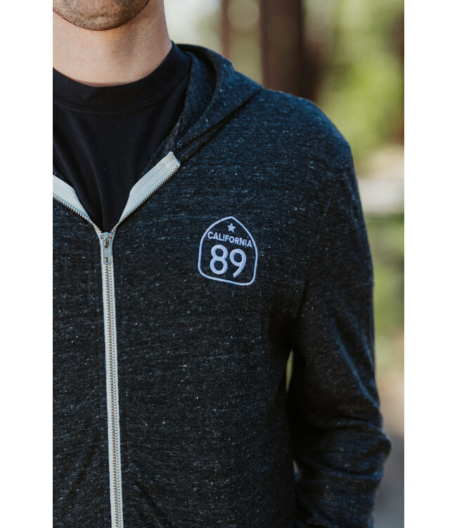California 89 Unisex CA89 Lightweight Zip-Up Hoodie