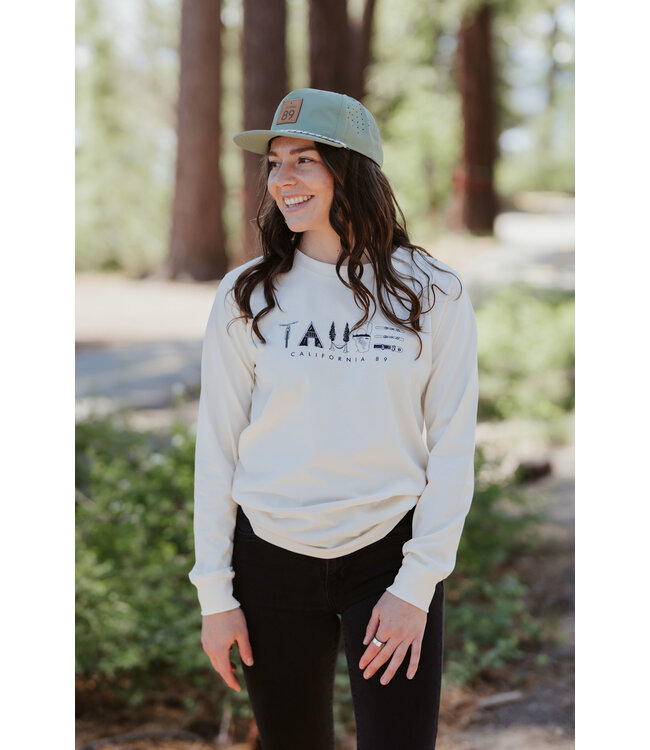 California 89 Women's Long Sleeve Tahoe Lifestyle