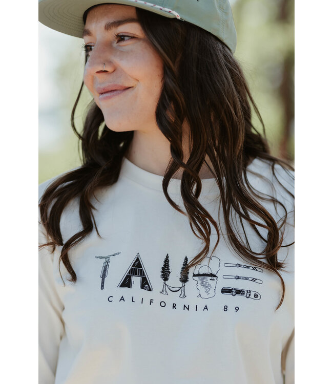 California 89 Women's Long Sleeve Tahoe Lifestyle