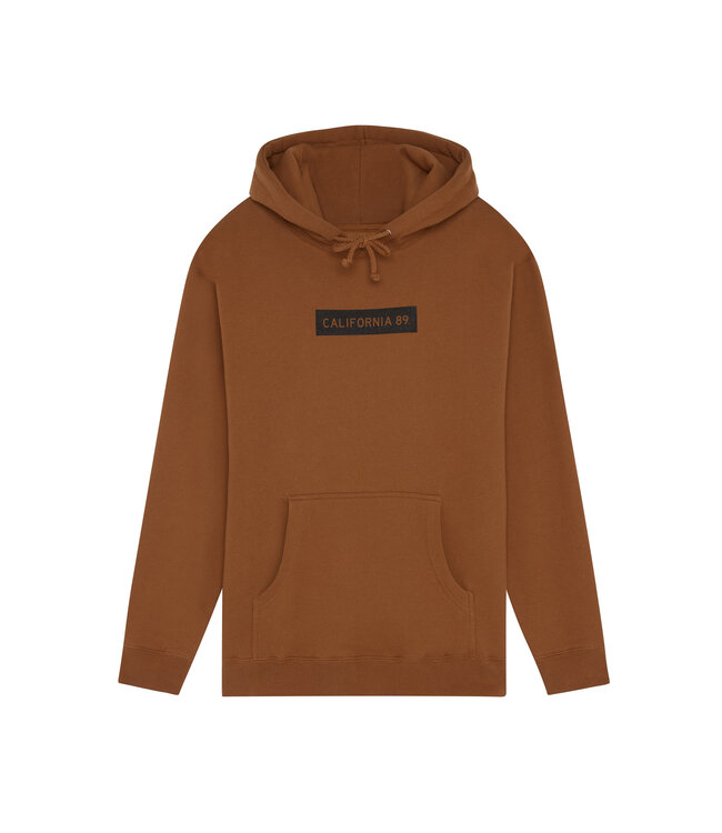 California 89 Unisex CA89 Box Logo Hooded Sweatshirt