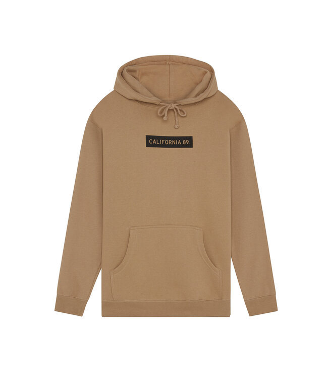 California 89 Unisex CA89 Box Logo Hooded Sweatshirt