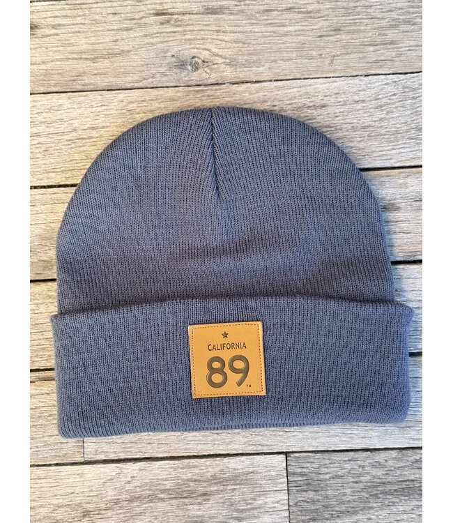 As Colour CA89 Leather Patch Cuffed Beanie