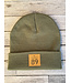 As Colour CA89 Leather Patch Cuffed Beanie