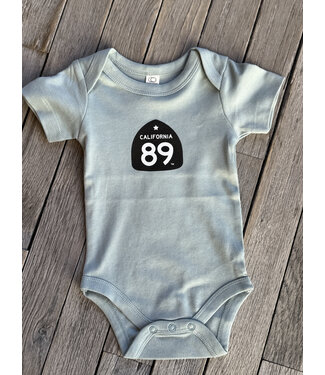 California 89 Baby Short Sleeve Shield Onesie
