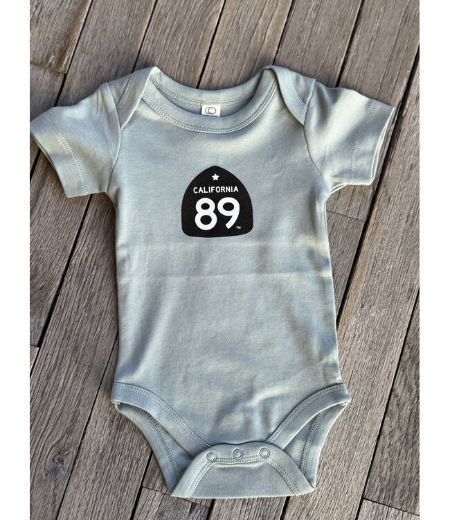 California 89 Baby Short Sleeve Shield Onesie