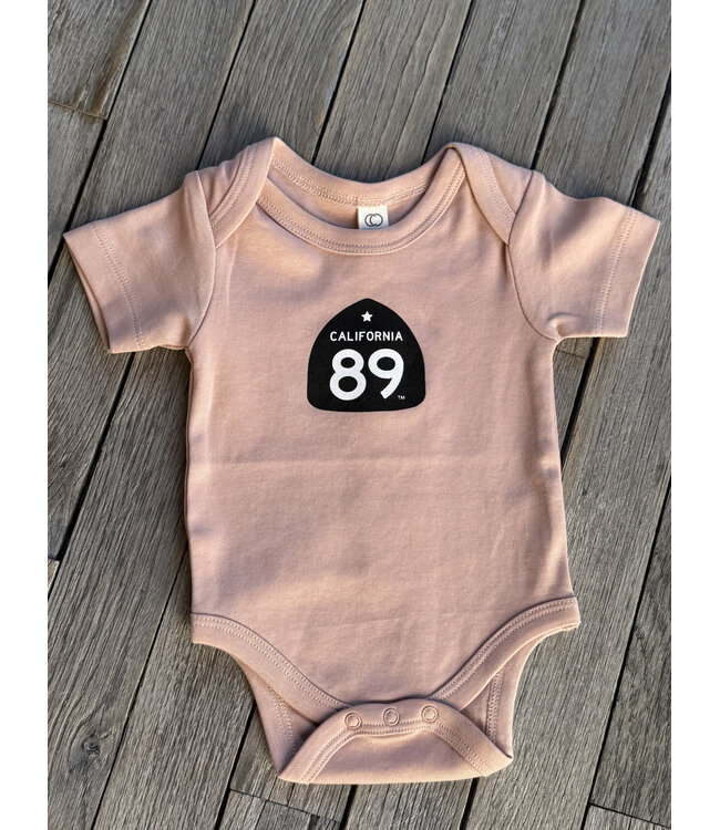 California 89 Baby Short Sleeve Shield Onesie