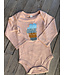 Baby Long Sleeve Love Blue Onesie