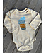 Baby Long Sleeve Love Blue Onesie