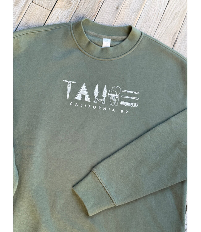 California 89 Unisex Tahoe Lifestyle Crewneck